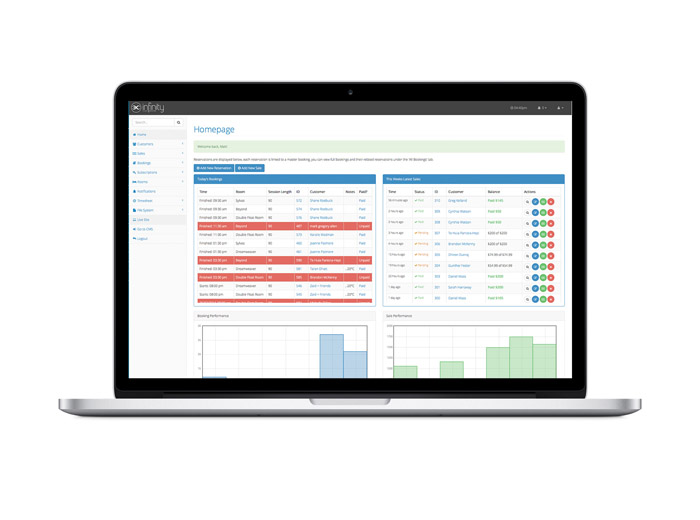 CRM for Infinity Float